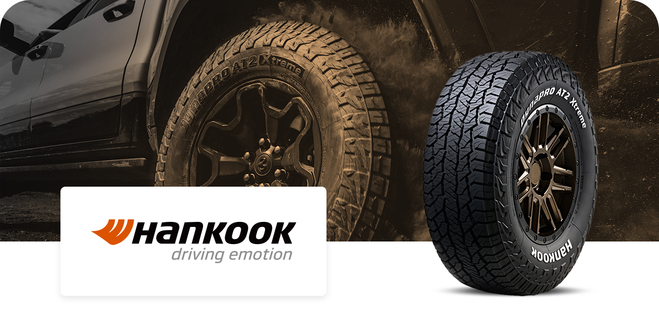 Get up to $100 back when you purchase a set of four (4) select Hankook tires