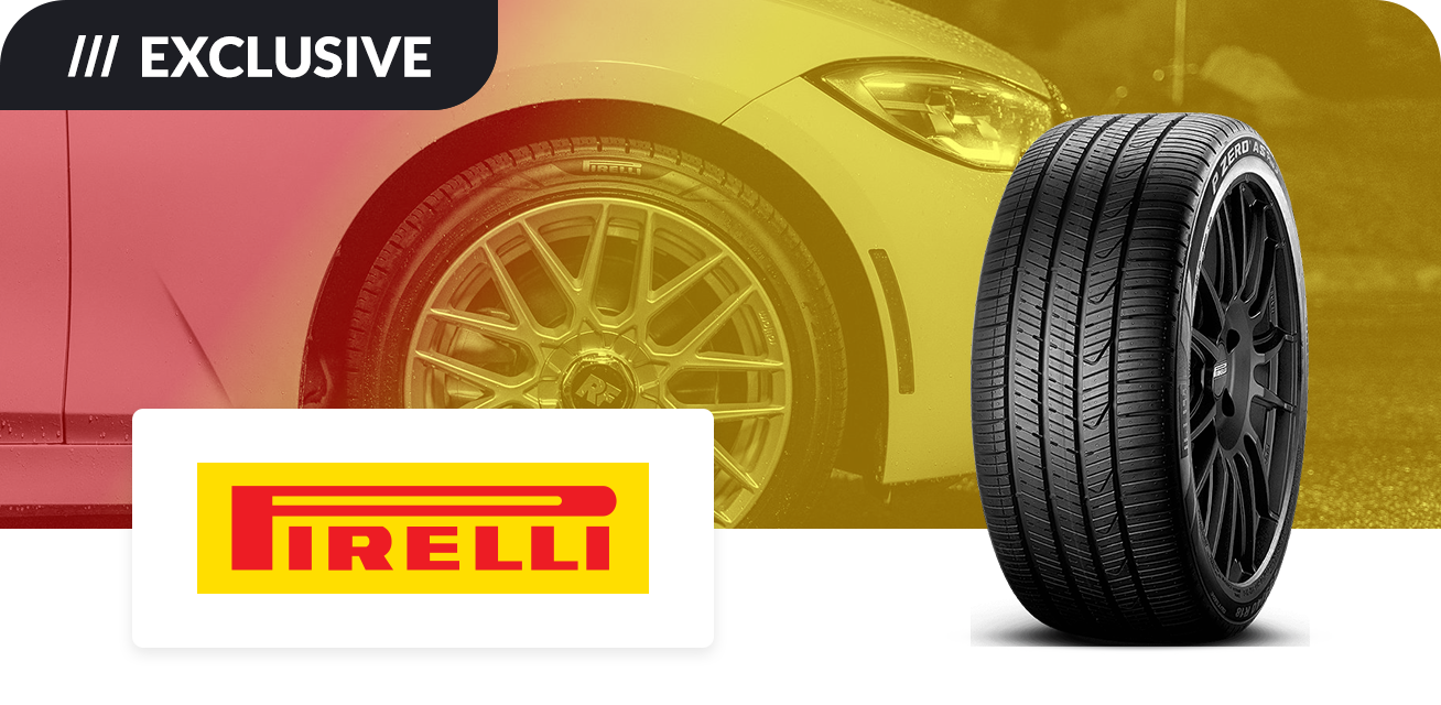 Get $80 back when you purchase a set of four (4) select Pirelli tires