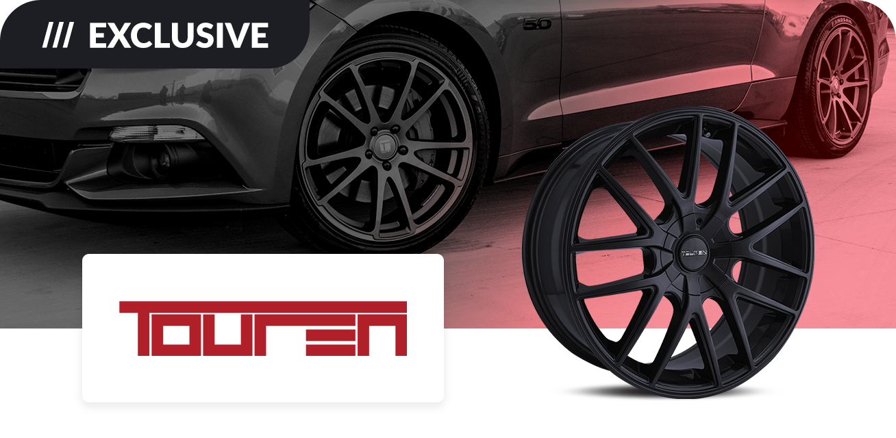 Get $60 back when you purchase a set of four (4) select Touren wheels