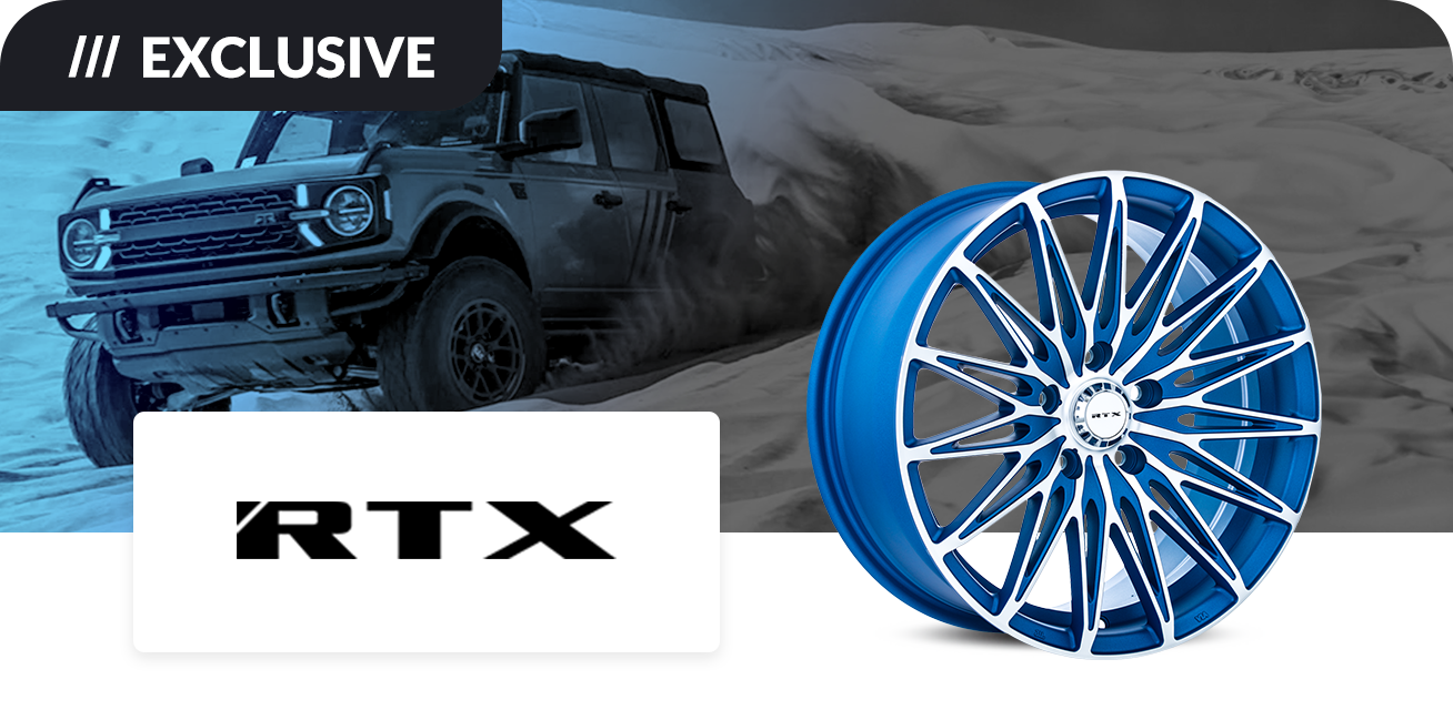 Get $50 back when you purchase a set of four (4) select RTX wheels
