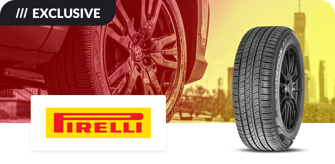 Get up to $75 back when you purchase a set of four (4) select Pirelli tires
