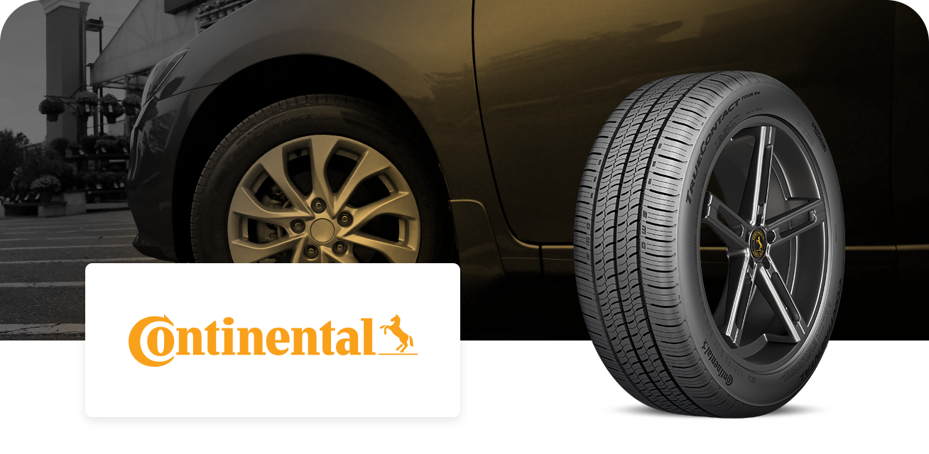 Get $110 back when you purchase a set of four (4) select Continental tires
