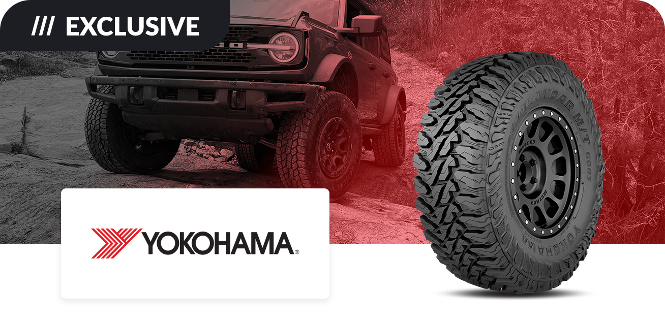 Get up to $80 back when you purchase a set of four (4) select Yokohama tires