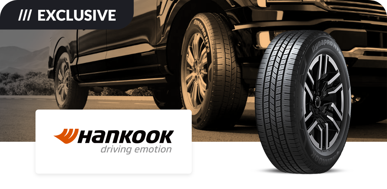 Get up to $70 back when you purchase a set of four (4) select Hankook tires
