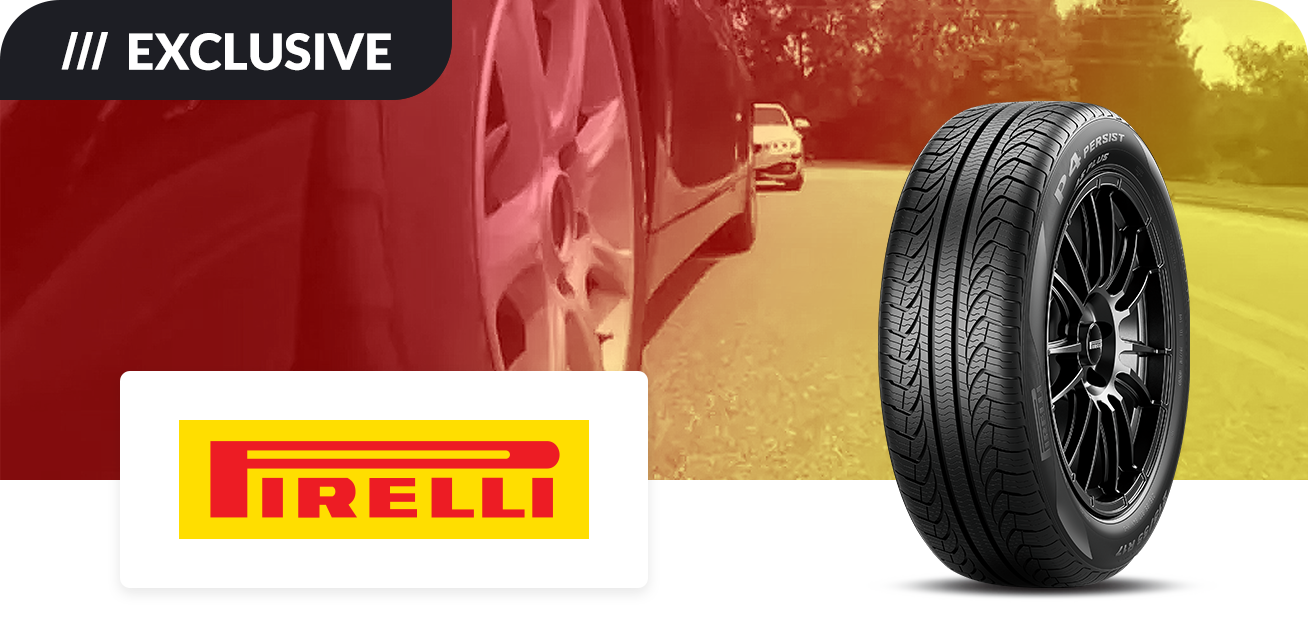 Get $75 back when you purchase a set of four (4) Pirelli P4 Persist AS Plus tires