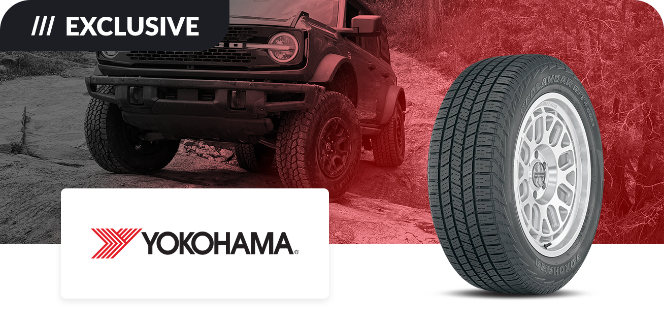 Get up to $70 back when you purchase a set of four (4) select Yokohama tires