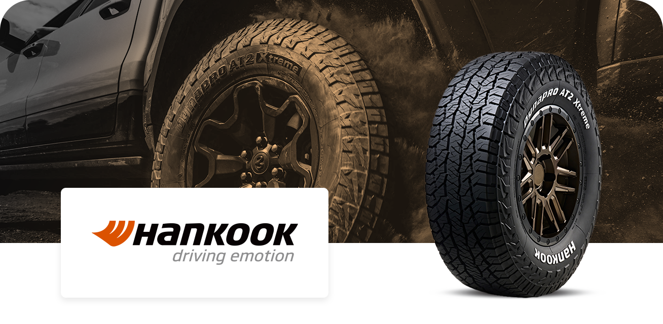 Get $80 back when you purchase a set of four (4) select Hankook tires