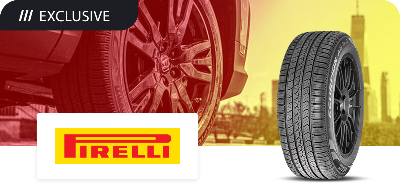Get up to $75 back when you purchase a set of four (4) select Pirelli tires