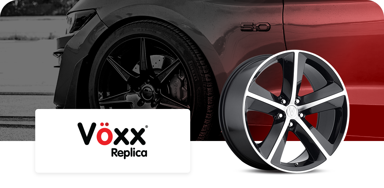 Get $60 instant savings when you purchase a set of any four (4) Voxx Replica wheels