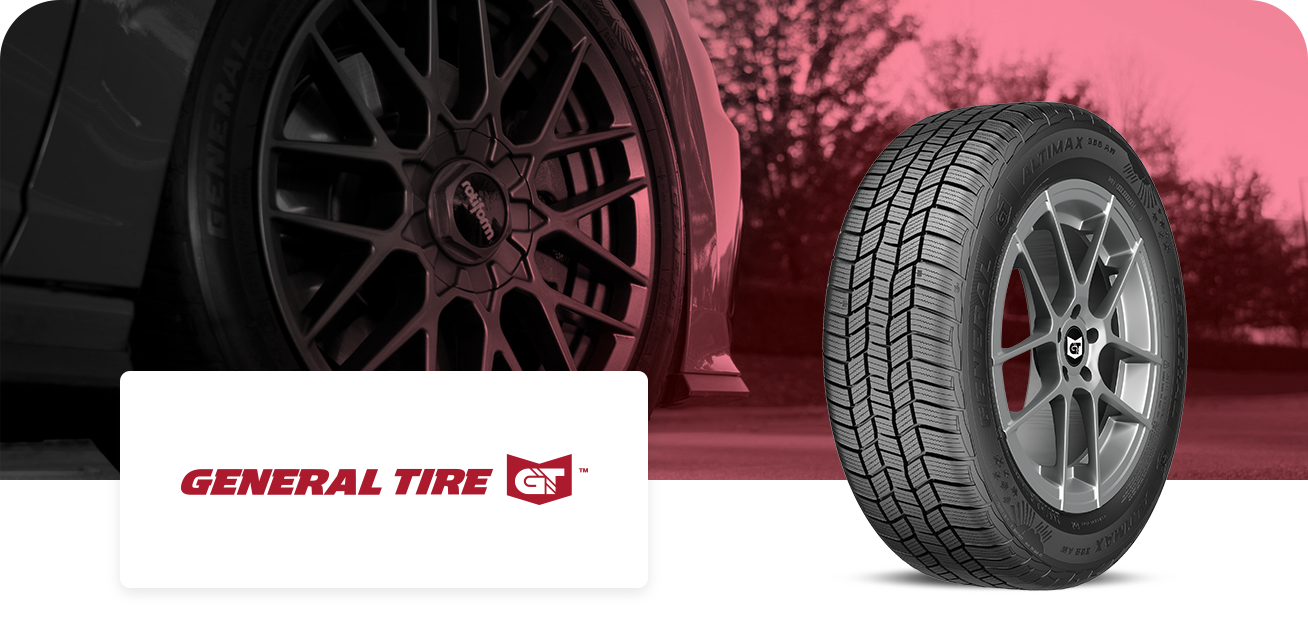 Get $100 back when you purchase a set of four (4) select General tires