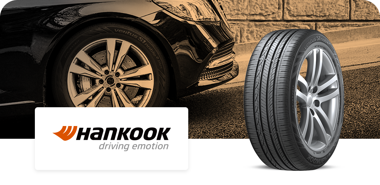 Get up to $100 back when you purchase a set of four (4) select Hankook tires