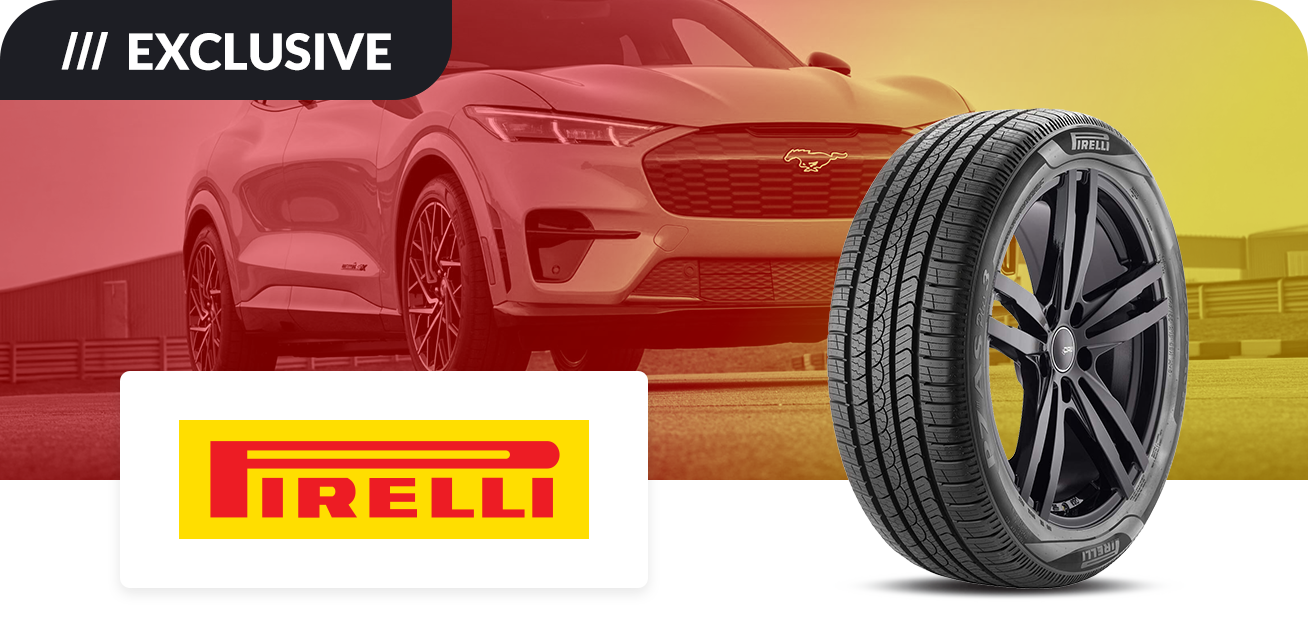 Get $100 back when you purchase a set of four (4) select Pirelli tires