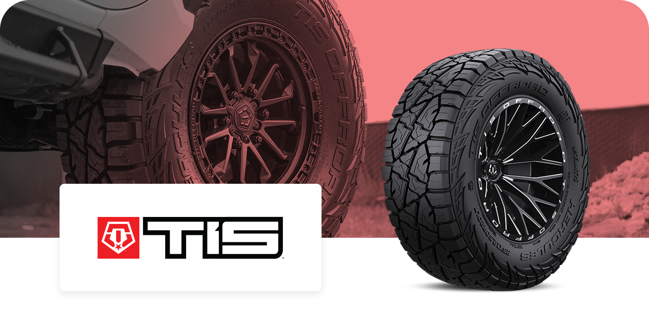 Get $70 back when you purchase a set of four (4) TIS Off-Road RT1 tires 