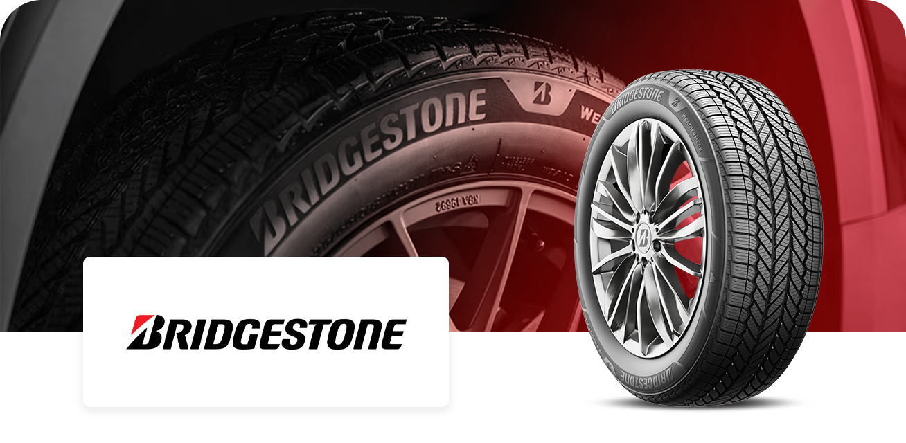 Get up to $80 back when you purchase a set of four (4) select Bridgestone tires
