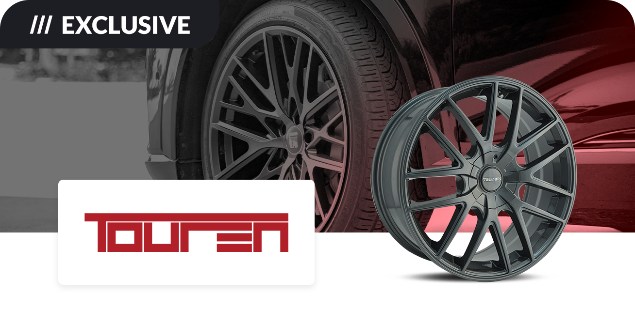 Get $100 back when you purchase a set of four (4) select Touren wheels