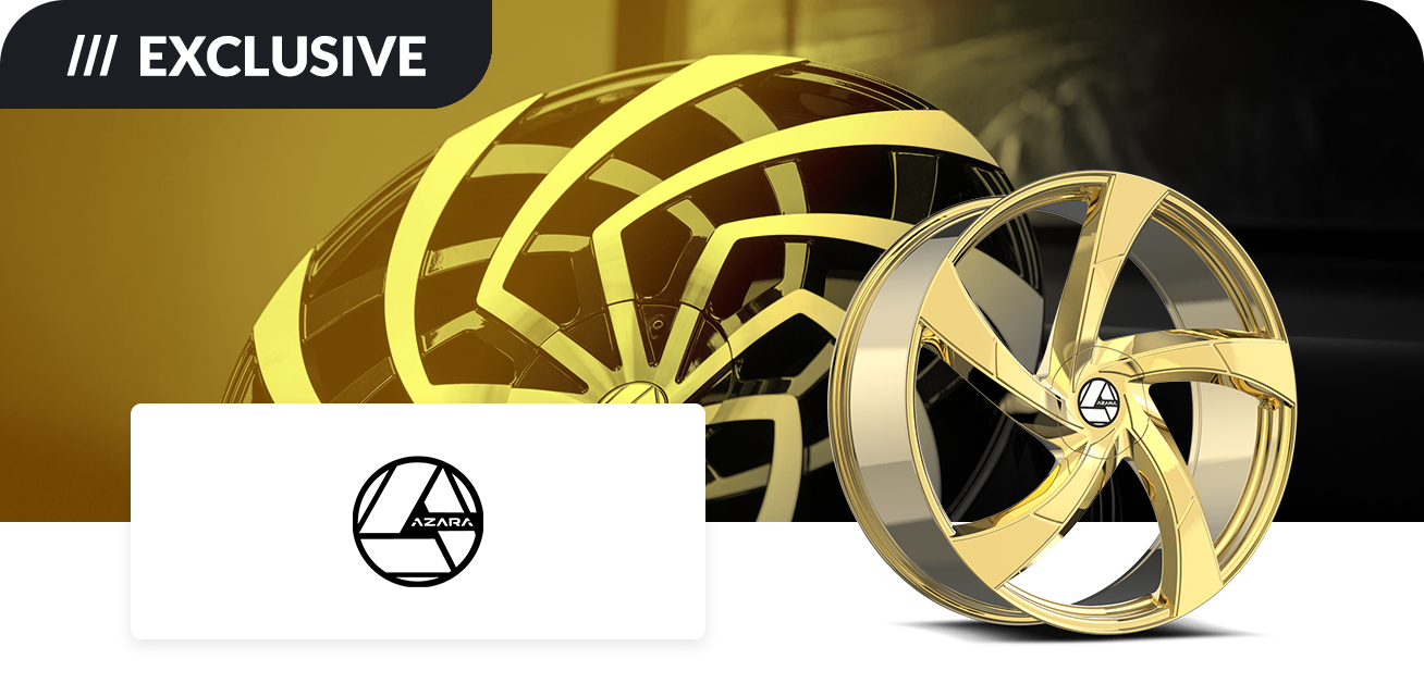 Get $80 back when you purchase a set of four (4) select Azara wheels