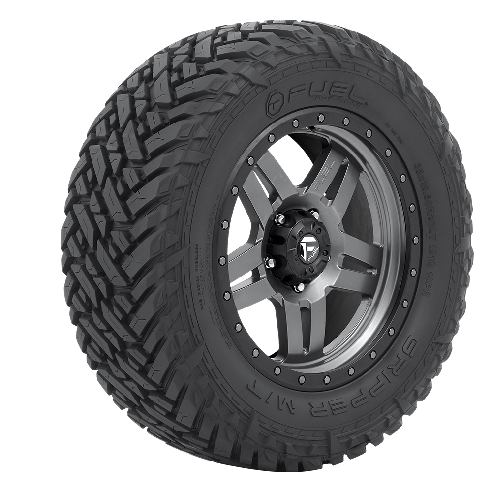 タイヤ・ホイール FUEL OFFROAD GRIPPER M/T 33x12.50R22 Fuel - Gripper M/T - RFNT331250R22 Tires: Get Reviews & Free Shipping